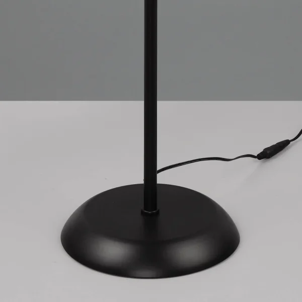 LAMPADAIRE LED TACTILE 5W RÉGLABLE NOIR TANNER