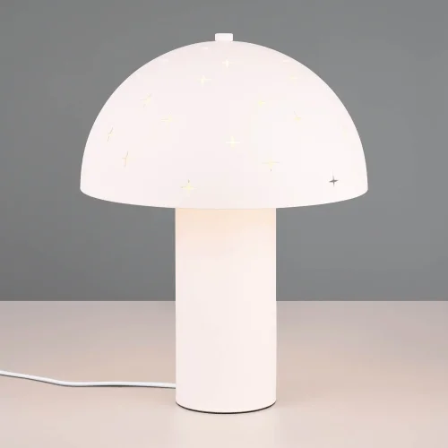 Lampe de Table Métal Blanc E14 Niscalo| Lúzete Lampe de Table Métal Blanc E14 Niscalo| Lúzete