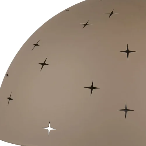 LAMPE DE TABLE EN MÉTAL GRIS BRUN E14 NISCALO