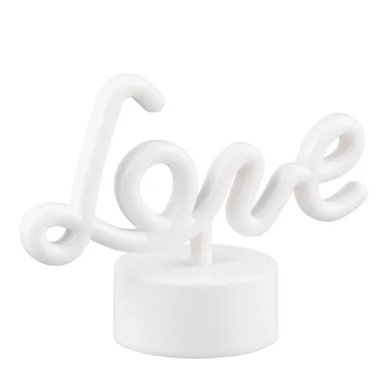 LAMPE DE TABLE LED 1W LOVE 2