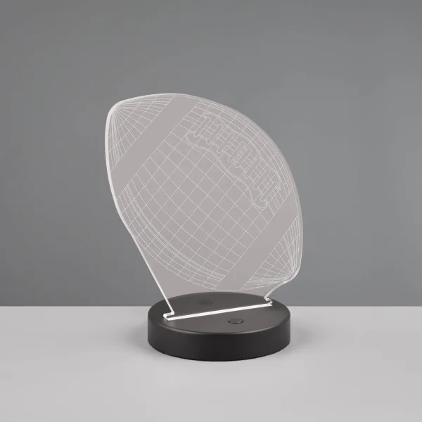 LAMPE DE TABLE LED 3,2W 3000K RGBW BALLON DE FOOTBALL AMÉRICAIN