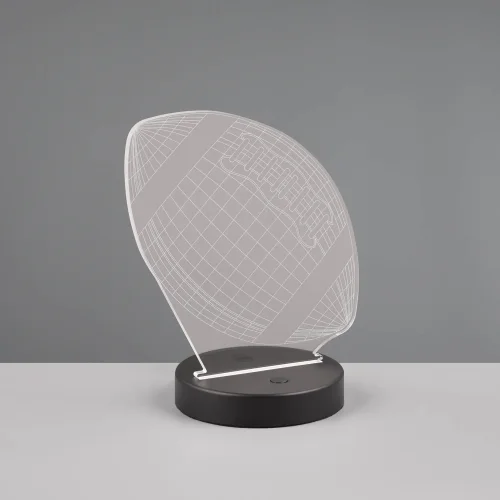 LAMPE DE TABLE LED 3,2W 3000K RGBW BALLON DE FOOTBALL AMÉRICAIN