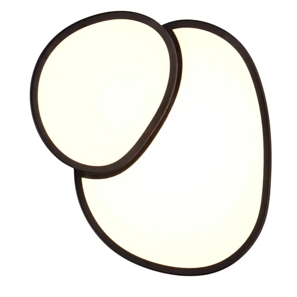 PLAFONNIER LED 21W 2700-6500K NOIR RUBY PLAFONNIER LED 21W 2700-6500K NOIR RUBY