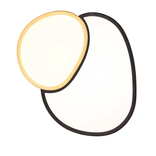 PLAFONNIER LED 21W 2700-6500K NOIR-OR RUBY