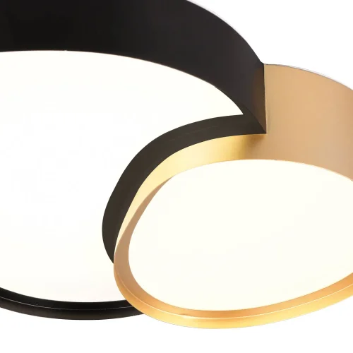 PLAFONNIER LED 21W 2700-6500K NOIR-OR RUBY