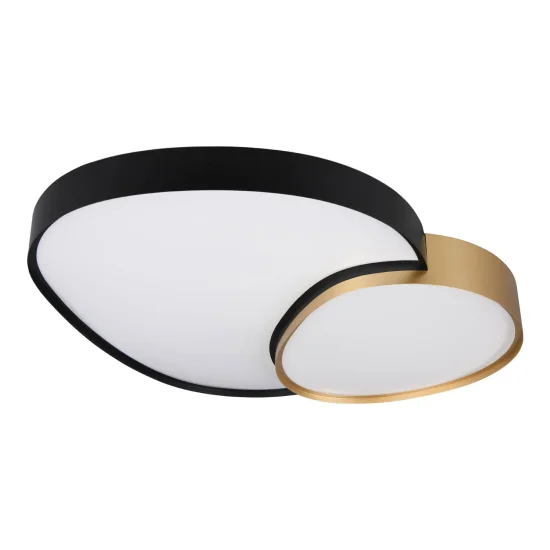 PLAFONNIER LED 45W 2700-6500K NOIR-OR RUBY 2