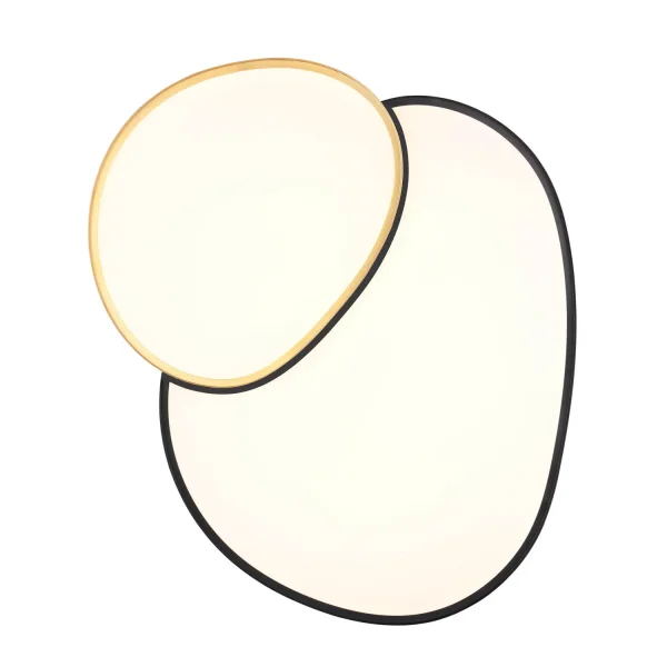 PLAFONNIER LED 45W 2700-6500K NOIR-OR RUBY