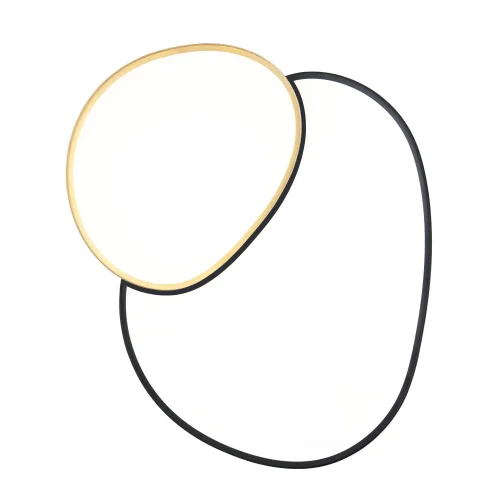 PLAFONNIER LED 45W 2700-6500K NOIR-OR RUBY