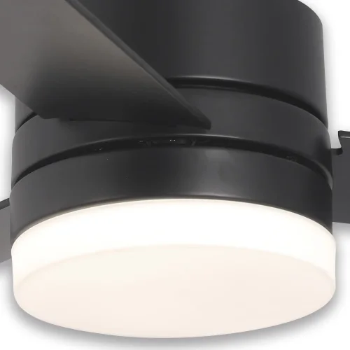 Ventilateur de toit avec lumière Led 17W Black Reulable New Lorenzo 日本語