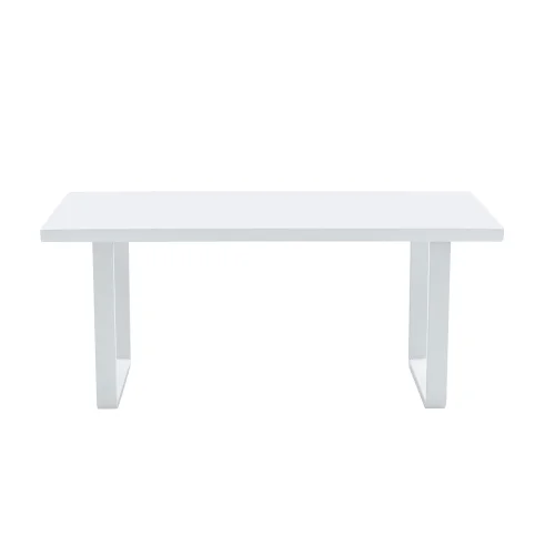 TABLE BASSE EN BOIS BLANC BECKETT