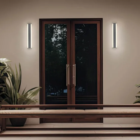 APPLIQUE EXTÉRIEURE LED 8W RÉGLABLE IP54 ANTRACITE DASHIEL 2