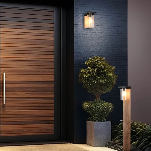 APPLIQUE EXTÉRIEUR AVEC DÉTECTEUR DE LUMIÈRE E27 IP44 ARABELA