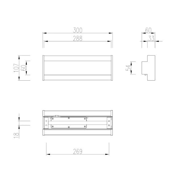 APPLIQUE EXTÉRIEUR LED 7W RÉGLABLE IP54 ANTHRACITE DASHIEL