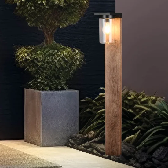 BALISE EXTÉRIEURE AVEC CAPTEUR DE LUMIÈRE E27 IP44 100CM ARABELA