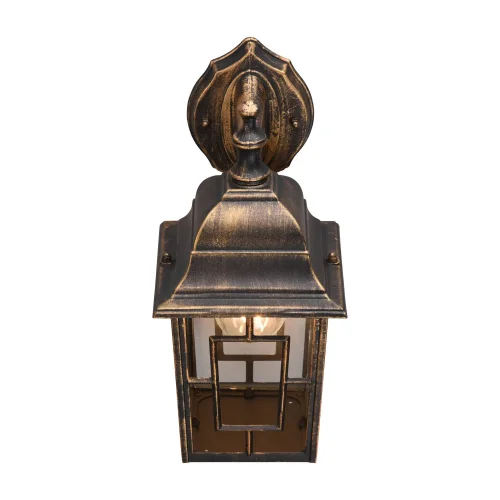 APPLIQUE EXTÉRIEUR DESCENDANTE E27 IP44 OXYDE 30CM VALESKA