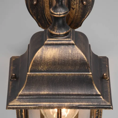 APPLIQUE EXTÉRIEUR DESCENDANTE E27 IP44 OXYDE 30CM VALESKA