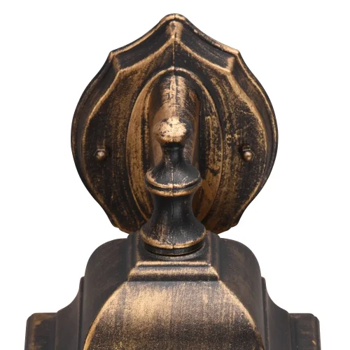 APPLIQUE EXTÉRIEUR DESCENDANTE E27 IP44 OXYDE 30CM VALESKA