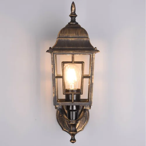 APPLIQUE EXTÉRIEUR ASCENDANTE E27 IP44 OXYDE 41CM VALESKA