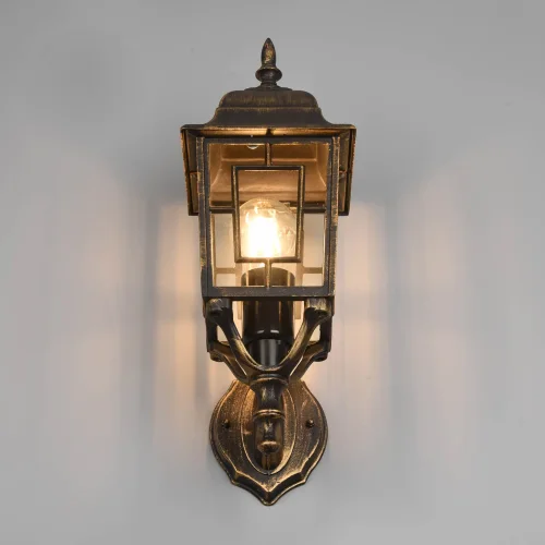 APPLIQUE EXTÉRIEUR ASCENDANTE E27 IP44 OXYDE 41CM VALESKA