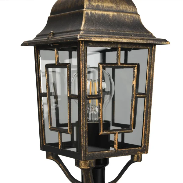 LANTERNE D'EXTÉRIEUR E27 IP44 OXYDE 47CM VALESKA