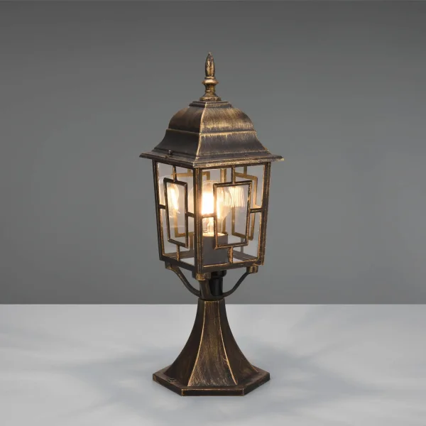 LANTERNE D'EXTÉRIEUR E27 IP44 OXYDE 47CM VALESKA