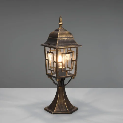 LANTERNE D'EXTÉRIEUR E27 IP44 OXYDE 47CM VALESKA