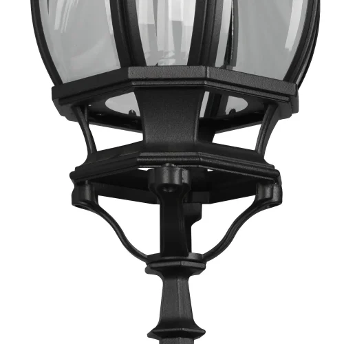 APPLIQUE EXTÉRIEUR DESCENDANT E27 IP44 NOIR ELOWEN