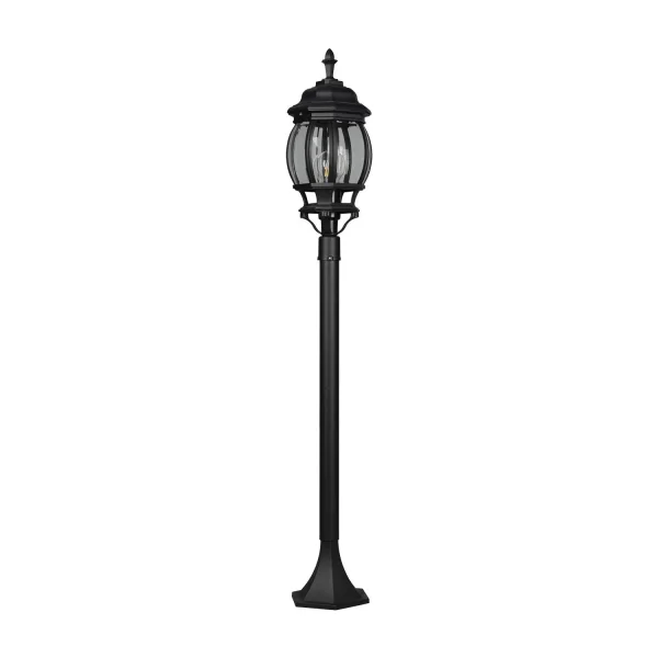 LANTERNE D'EXTÉRIEUR E27 IP44 100CM NOIR ELOWEN