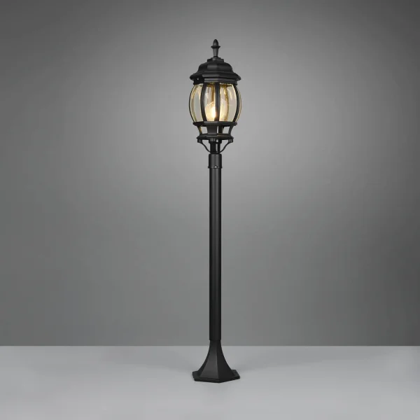 LANTERNE D'EXTÉRIEUR E27 IP44 100CM NOIR ELOWEN