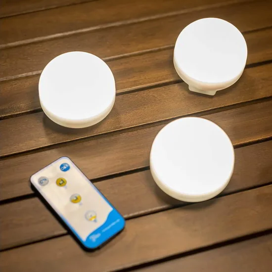 PACK DE 3 AMPOULES PORTABLES CHERRY MINI BATTERIE RECHARGEABLE 2