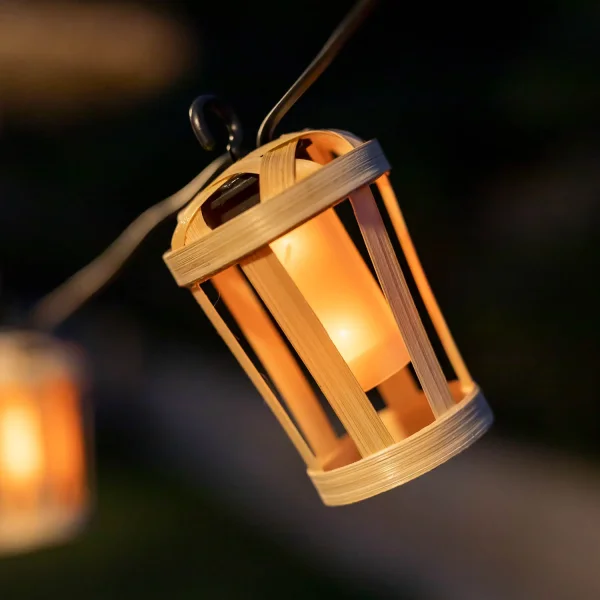 GUÍRLANDE CÂBLE HIAMA BAMBOU IP44