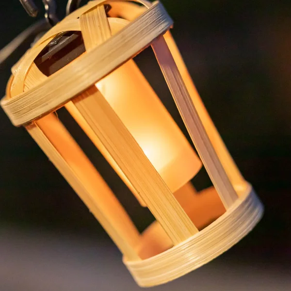 GUÍRLANDE CÂBLE HIAMA BAMBOU IP44