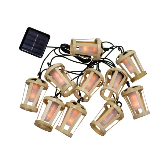 GUIRLANDE SOLAIRE HIAMA BAMBOU IP44 2