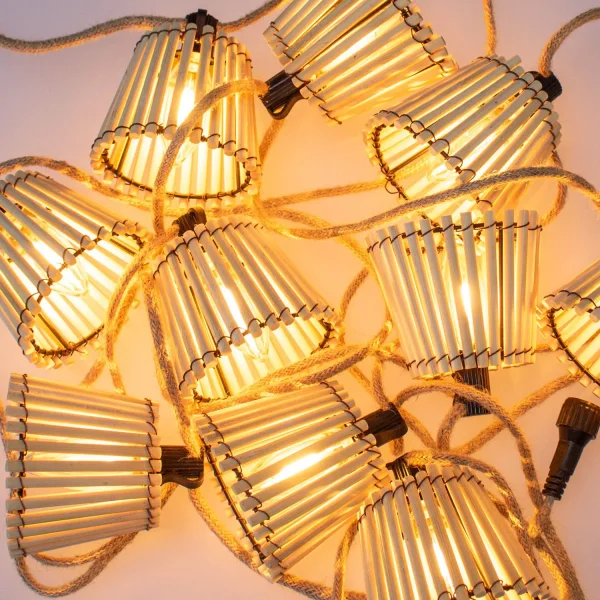 GUIRLANDE CÂBLE INTÉRIEUR/EXTÉRIEUR IP44 JUTE OKINAWA