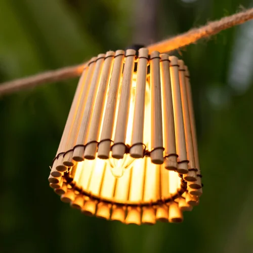 GUIRLANDE CÂBLE INTÉRIEUR/EXTÉRIEUR IP44 JUTE OKINAWA