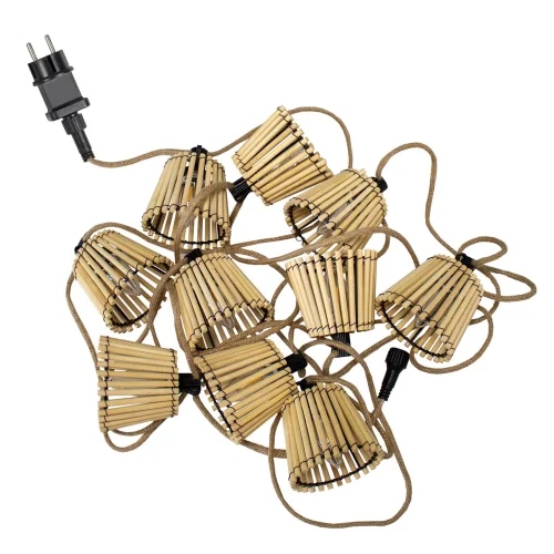 GUIRLANDE CÂBLE INTÉRIEUR/EXTÉRIEUR IP44 JUTE OKINAWA