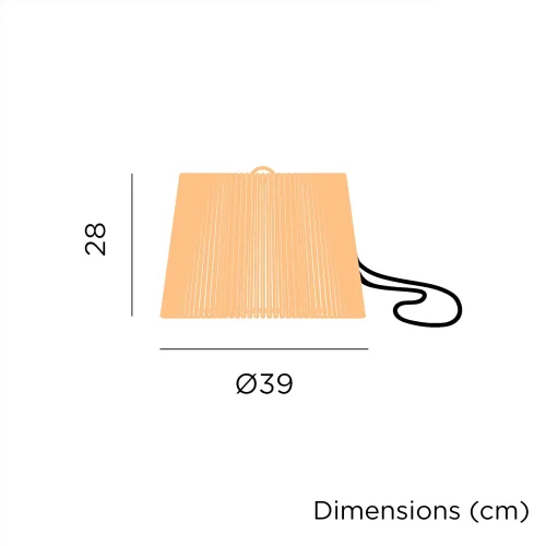 LAMPE SUSPENDUE EXTÉRIEURE SANS FILS HANG OKINAWA