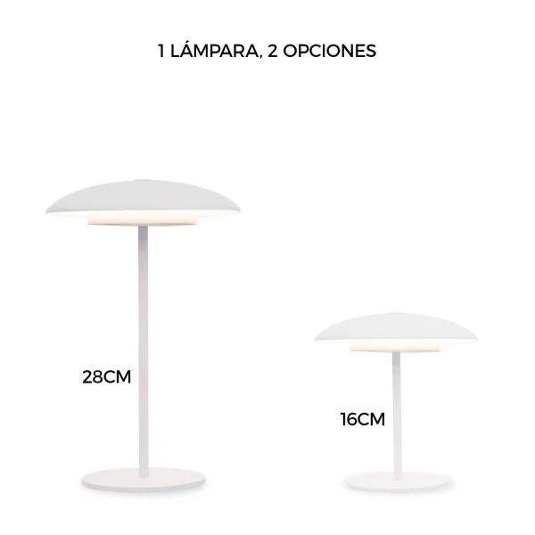 LAMPE DE TABLE EXTÉRIEURE IP44 BATTERIE BLANCHE SARDINIA 30 LAMPE DE TABLE EXTÉRIEURE IP44 BATTERIE BLANCHE SARDINIA 30