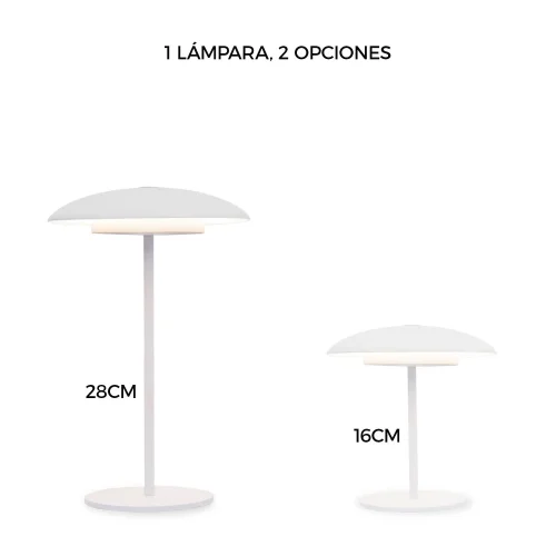 LAMPE DE TABLE EXTÉRIEURE IP44 BATTERIE BLANCHE SARDINIA 30 LAMPE DE TABLE EXTÉRIEURE IP44 BATTERIE BLANCHE SARDINIA 30