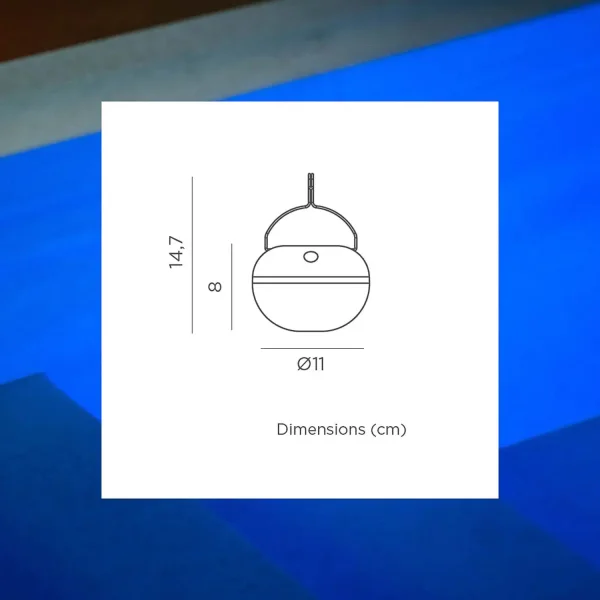 Ampoule Flottante IP68 à Batterie Rechargeable Coco| Lúzete Ampoule Flottante IP68 à Batterie Rechargeable Coco| Lúzete