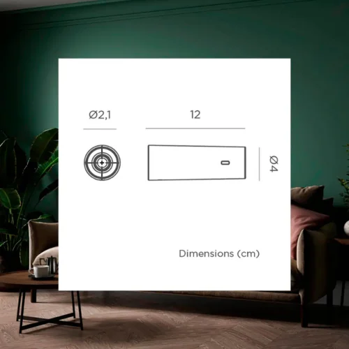 Applique Sans Fils Batterie Rechargeable Blanc Roll 4 | Lúzete