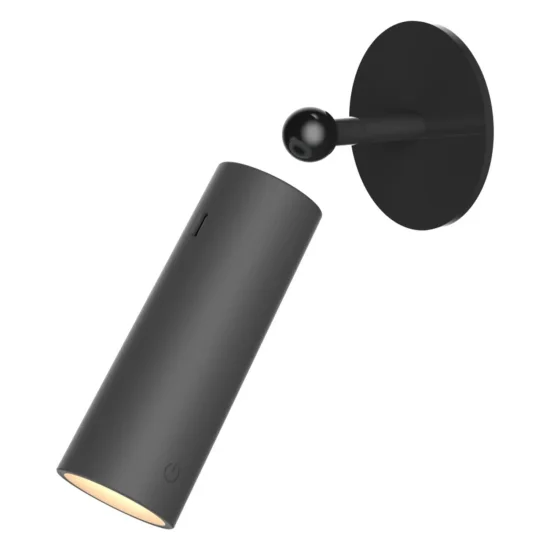 Applique Sans Fils Batterie Rechargeable Noir Roll 4| Lúzete 2