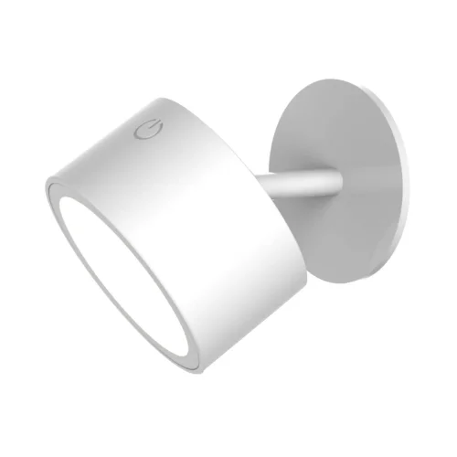 Applique Sans Fil Batterie Rechargeable Blanc Roll 8 | Lúzete Applique Sans Fil Batterie Rechargeable Blanc Roll 8 | Lúzete