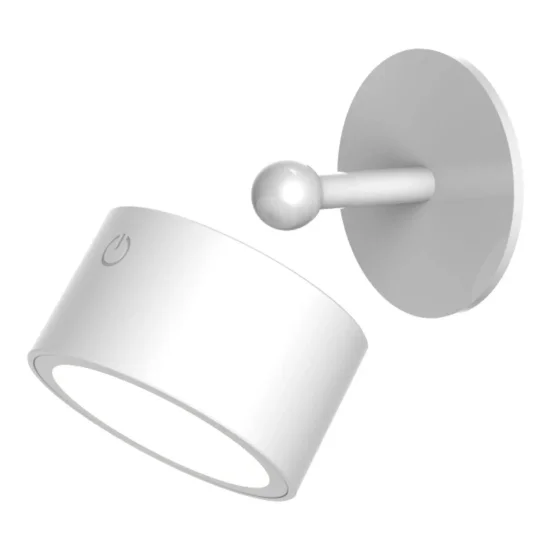 Applique Sans Fil Batterie Rechargeable Blanc Roll 8 | Lúzete 2