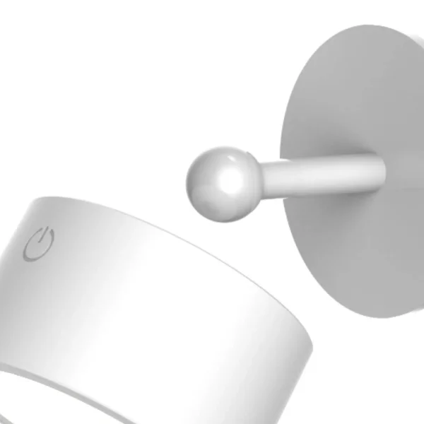 Applique Sans Fil Batterie Rechargeable Blanc Roll 8 | Lúzete Applique Sans Fil Batterie Rechargeable Blanc Roll 8 | Lúzete