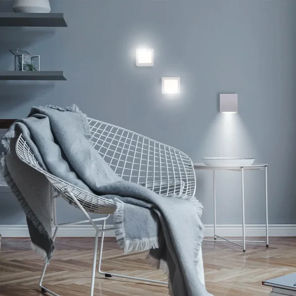 APPLIQUE MURAL SANS FILS IP20 BLANC BOX 8