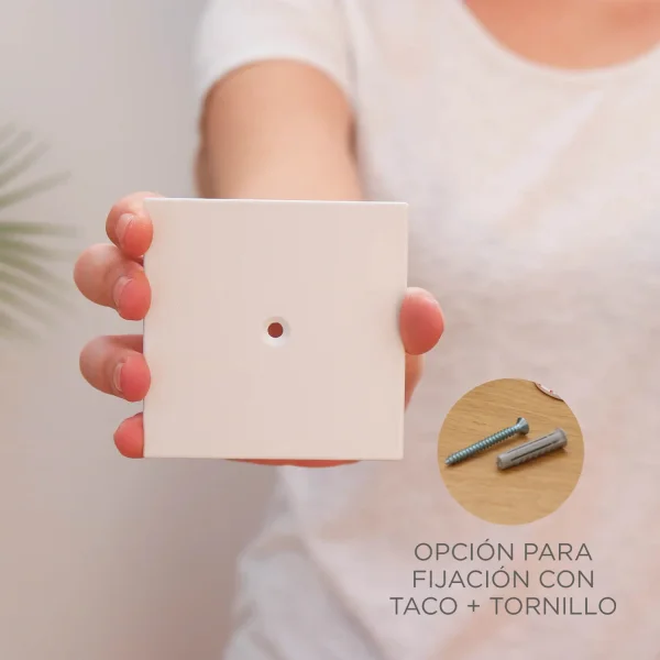 APPLIQUE MURAL SANS FILS IP20 NOIR BOX 8