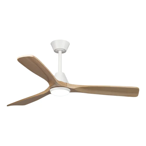 VENTILATEUR DE PLAFOND LED 18W RÉGLABLE 3 PALES MOTEUR DC JARETH