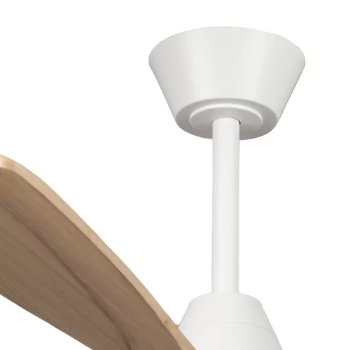 VENTILATEUR DE PLAFOND LED 18W RÉGLABLE 3 PALES MOTEUR DC JARETH