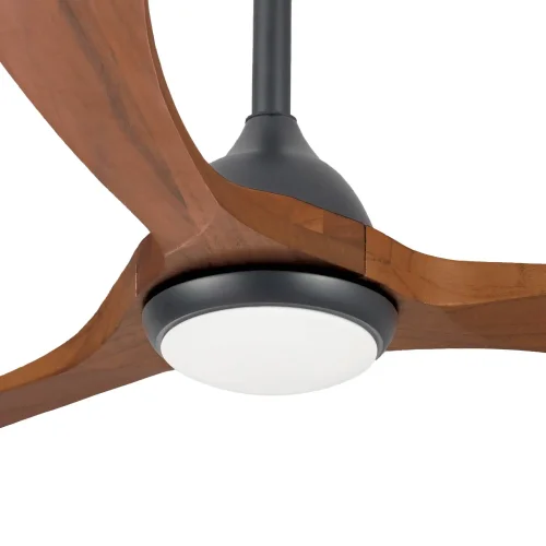 VENTILATEUR DE PLAFOND LED 18W RÉGLABLE 3 PALES MOTEUR DC ASIER